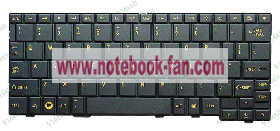 NEW Toshiba 9Z.N3D82.301 NSK-TK301 PK130EF1A00 US Black Keyboard